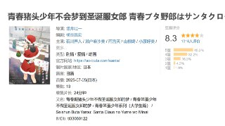 青春猪头少年不会梦到圣诞服女郎 青春ブタ野郎はサンタクロースの夢を見ない (2025)