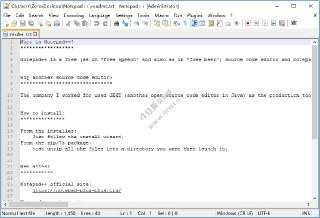 【软件】《开源代码编辑器Notepad++_v8_7_5_绿色便携版X64_.7z》