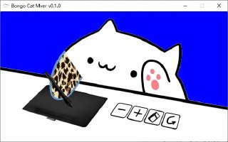 【软件】《BongoCat 0.8.1 64位绿色版.rar》