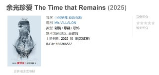 余光珍爱 The Time that Remains (2025)
