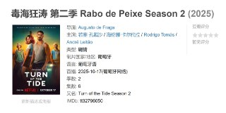 毒海狂涛 第二季 <strong>R</strong>abo de Peixe Season 2 (2025)