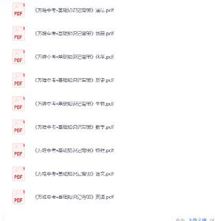 《万唯中考•基础知识记背册》 2025版