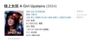 楼上女孩 A Girl Upstairs (2024)