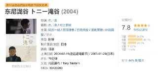 东尼泷谷 トニー滝谷 (2004)