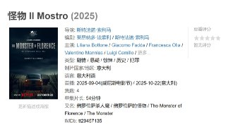 怪物 Il Mostro (2025)
