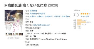 不痛的死法 痛くない死に方 (2020)