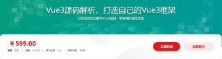 Vue3源码解析,打造自己的Vue3框架 - 带源码课件