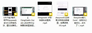《DeepSeek办公应用》2025年效率直接起飞 超详细教程[mp4]