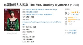 布雷德利夫人探案 The Mrs. Bradley Mysteries (1998)