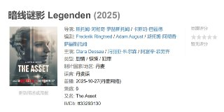 暗线谜影 Legenden (2025)