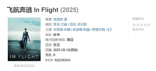 飞航奔逃 In Flight (2025)
