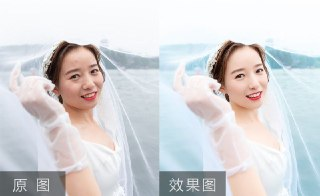 婚纱人像调色视频教程课