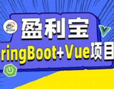 动力节点-SpringBoot+Vue前后端分离《盈利宝》金融理财项目