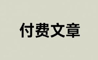 【电子书】2025年11月2日付费文章合集