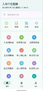 人体穴位图解 v3.1.8 经络穴位图文解析+经络对症查询+穴位按摩教程+人体穴位图示