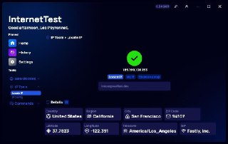 InternetTest – Windows 网络检测工具