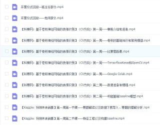 【深度之眼】比赛实战训练营