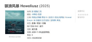 骇浪风暴 Heweliusz (2025)