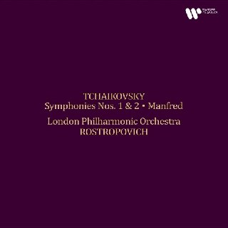 Tchaikovsky - Symphonies Nos. 1 & 2, Manfred - London Philharmonic Orchestra, Mstislav Rostropovich 